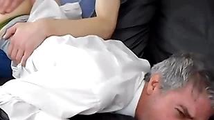 Psychotherapist richard gets spanked by young client aiden