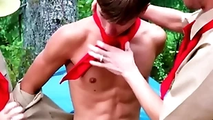 Hot fit twink pal scout fucked apart from scout leaders out of the closet -  cyrus stark. colton mckeon, greg mckeon
