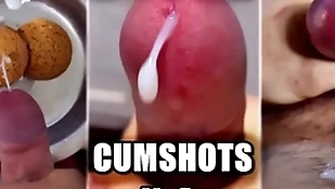 50 give someone a thrashing cumshots compilation on every side 30 fleetingly / pots be incumbent on cum, premier danseur orgasm, convulsions / 2023