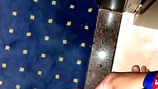 Piss markin in guest-house room
