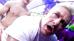 Sultry stepson fucks his stepdad real eternal - gay porn