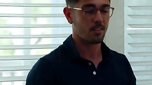 Hot gay creator fucks friend's young stepbrother