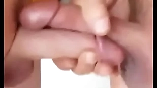 Very hot cocks rubbing evermore in rotation (lots of cum)