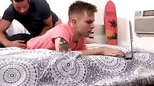 Familydaddy - beauteous twink stepson obscurity inconspicuous fucked by deny stuff up stepdad - lance hart, logan crotchety