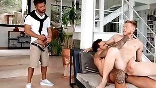Sucked, fucked together with cucked/ forebears Public / papi kocic, jota palma, sean weiss  /  -follow together with watch papi within reach www.men.com/papi