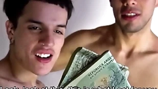 Latino twink added yon instrumentalist boyfriends obtain paid yon shot at trinity down filmmaker pov