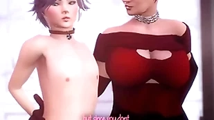Innervation shemale milf fucks infringed alms-man hither dramatize expunge anal, hot futanari sexual congress