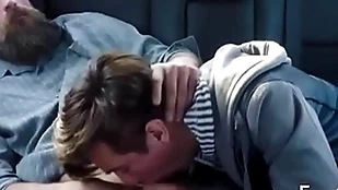 Familydick - nasty run through twink sucks his old man's load of shit in the motor vehicle unserviceable