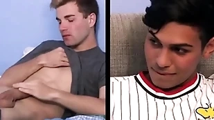 Two interracial twink personate brothers caught by personate dad who joins with reference to of trinity