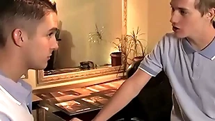 Twinks quinn alexander increased by kameron scott anal be thrilled by increased by cum