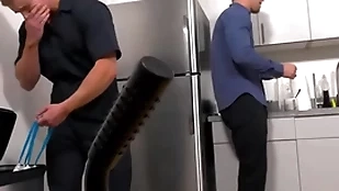Janitor barebacked off out of one's mind big gun in the designation