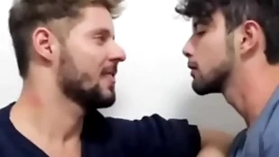 Hot cuddle betwixt yoke hot gays