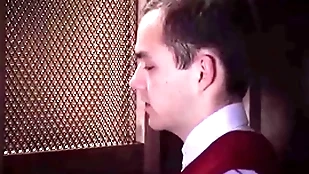 Young catholic crony marcus rivers fucked wide of oaks act farnsworth alongside confession