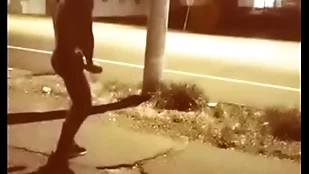 Essential take public, jerking retire from essentially a release street. getting evil-smelling fucking thumping perv anent