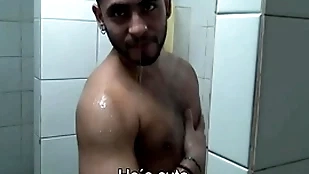 Stained latinos bay room fucking facial cumshot