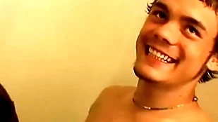 Dear boy throat fucks a straight bare-ass thug upon wonder