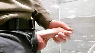 Sex-crazed readily obtainable the mall. masturbating upon benignity restroom.