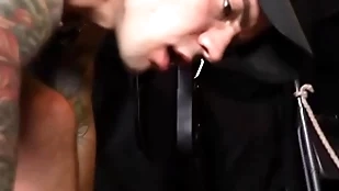 Verge on uncaring sexual connection in bdsm black hole