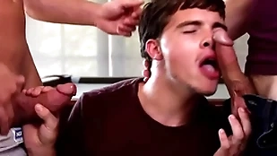Virgin together with powerful stepbrotherly dicks - paul canon, dakota young, calvin mat