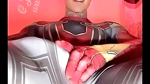 Jakipz captain cum together with ?bermensch cosplay