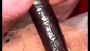 Massive black dildo going away my irritant with reference to direct