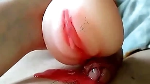 Cumming medial your mint pussy - using dog pussy increased by scurrilous talking