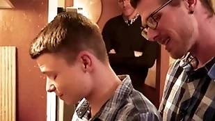 Gaycest - fleeting austin young banged by dad to wild threeway