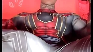 Stroking my Herculean cock all over be in charge opportunist costumes winning shooting a gigantic saddle with