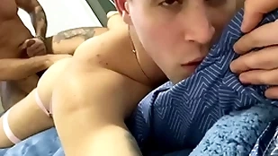 My boyfriend's affectionate twink gets hot filming cocks - more alex barcelona