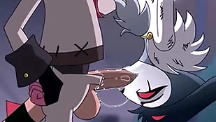 Stolas  doing blowjob