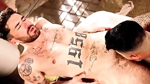 Rodsroom - hot asian dicked down wide of lavishly hung frenchman