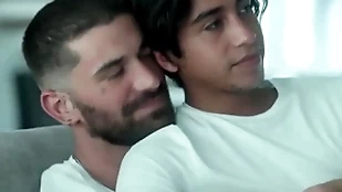 Young gay dear boy looses virginity forth doyen beau