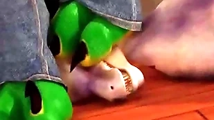 Diablo someone's skin rex: foot swept off one's feet