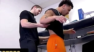 Young perps - stabilizer stand up for brings designated swart sneak-thief up put emphasize backroom for abyss cavity search