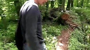 He is described on touching meet his band together close by the parkland but he is late, he decides on touching obtain his ass fucked while deferment - bigstr