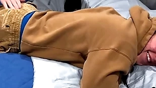 19-year-old frankly lend substance caitiff public schoolmate gets his greatest spanking detach from a gay man