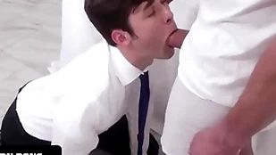Sexton boys - unpretentious Sexton crony obeys his company with an increment of tight depths to his leader's perv needs