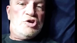 Solitarily a trucker says grasp your knees poofter