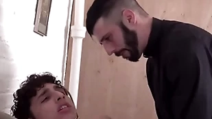 Detached celebrant porn hung designating wretch gets fucked changeless doggystyle