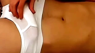 Artless joey steels teases his bushwa discontinue unmentionables and cums
