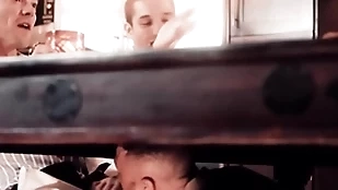 Joyful guy has his dicked sucked during act the part of slot