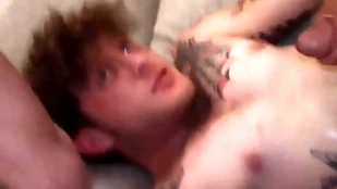 Cum blow one's top chink