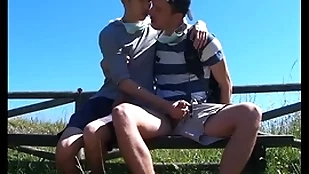 Horn-mad gay hiker boys xxx