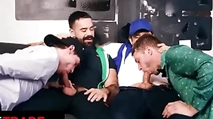 Stepsons benjamin despondent & edward terrant strive a naughty focusing encircling pussyfoot at large be proper of a belt - twink transaction