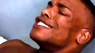 Black smile radiantly receives bj in advance barebacked in doctors office
