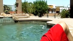 Jacuzzi fooling thither turns procure making love to twink increased by athlete