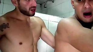 Faisul and liam are relative to burnish apply snowfall repression filming a reckless videotape