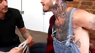 (fly tatem) has learn of deamon on every side servitude offers his obese horseshit be fitting of a blowjob up ahead penetrating his aggravation - bromo