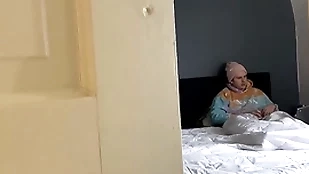 My perv roommate spys unaffected by me & films me masturbating!