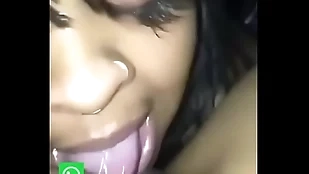 Twosome lesbians sucking their pussy